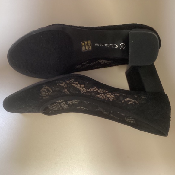 C L Laundry  evening shoes size 10 - Picture 3 of 4